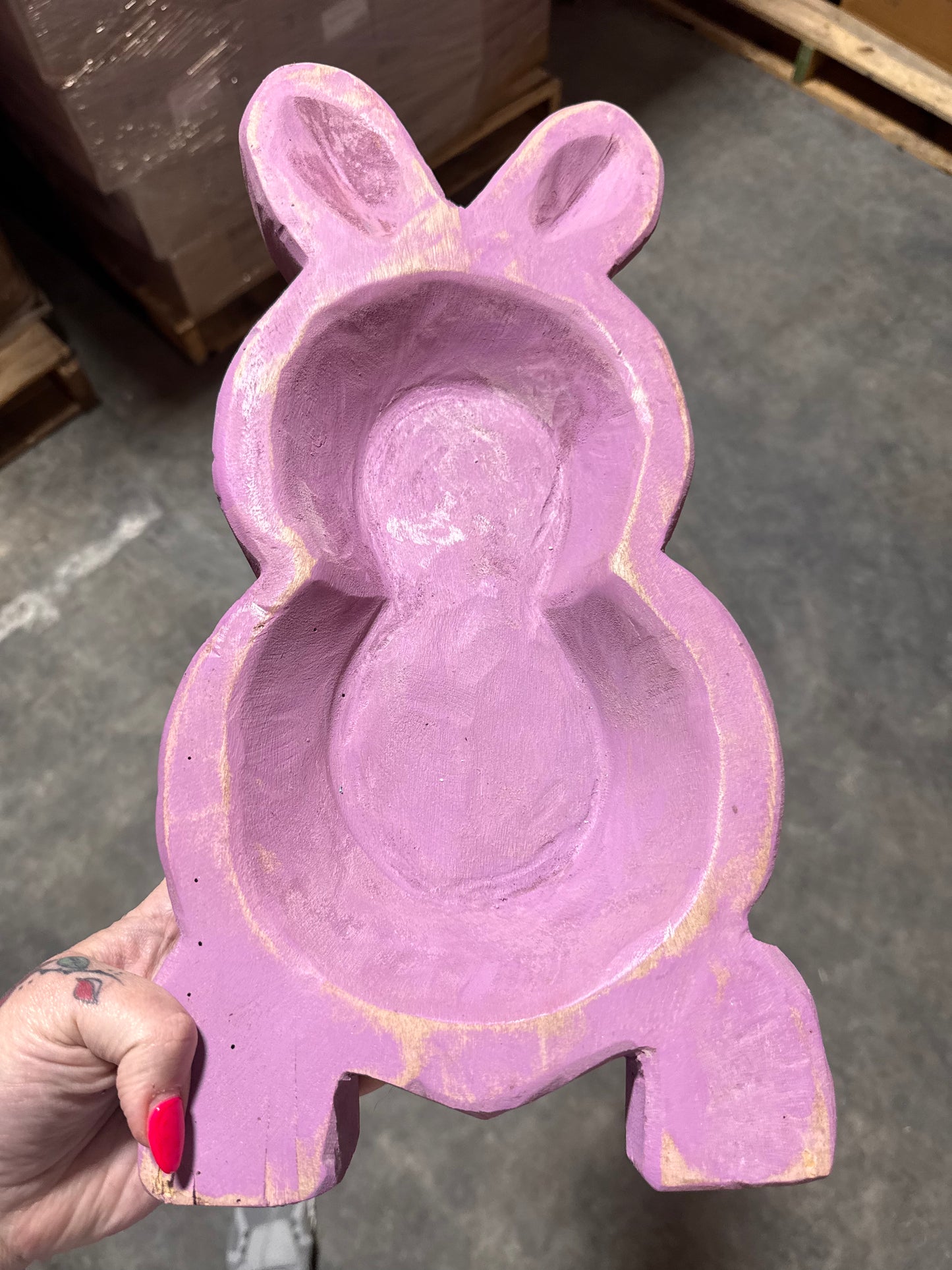 Bunny Dough Bowl Candle