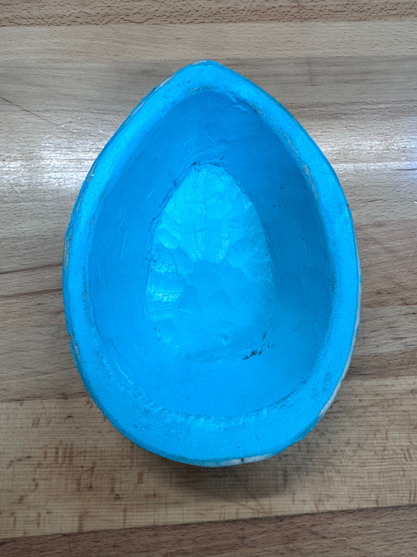 Egg Dough Bowl Candle