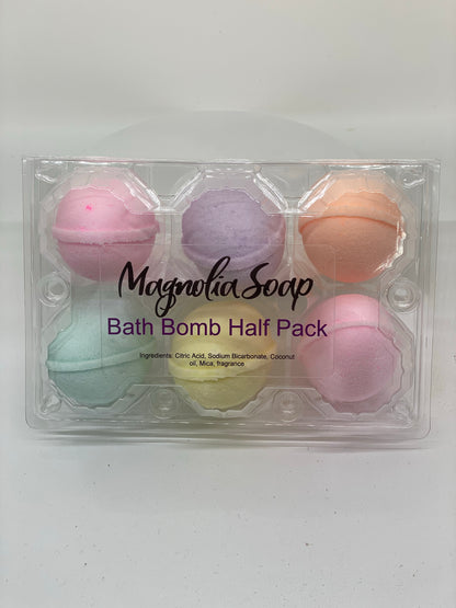 Bath Bomb Egg Crate (half dozen)